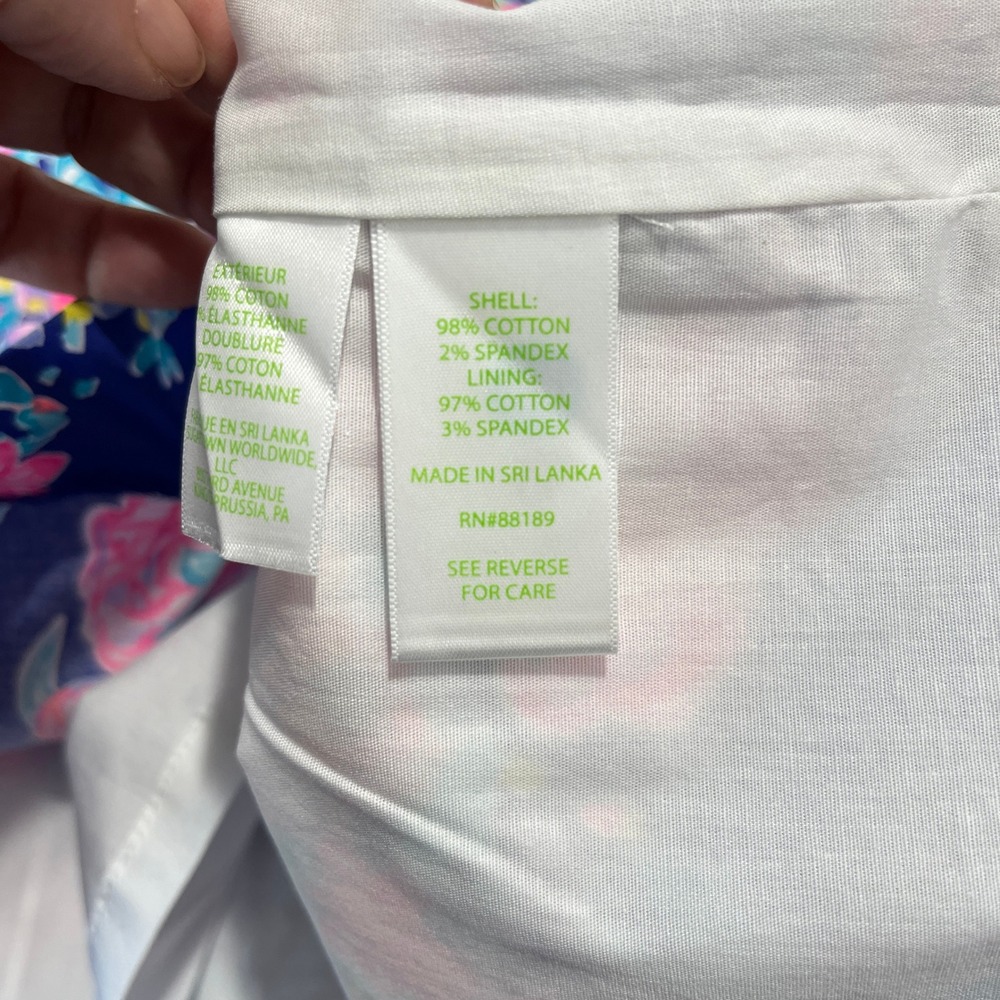 Lilly Pulitzer Womens 8 Izzie‎ Skirt Patterned Summer Resort Casual Modern Piece - Picture 10 of 10
